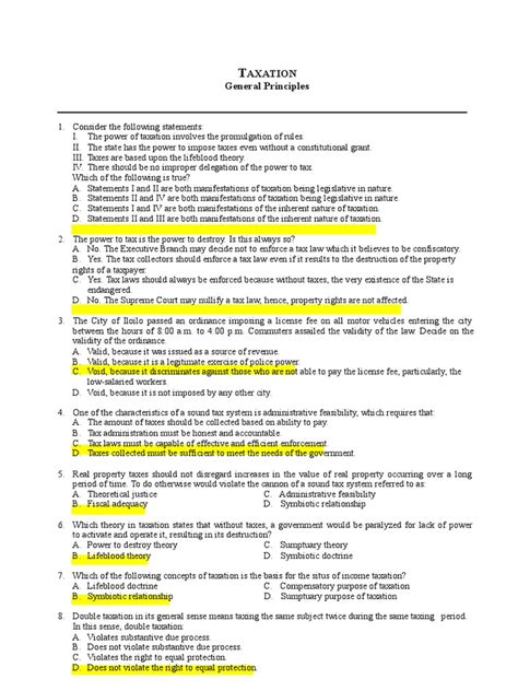 Fundamentals Of Taxation 2013 Multiple Choice Answers Kindle Editon