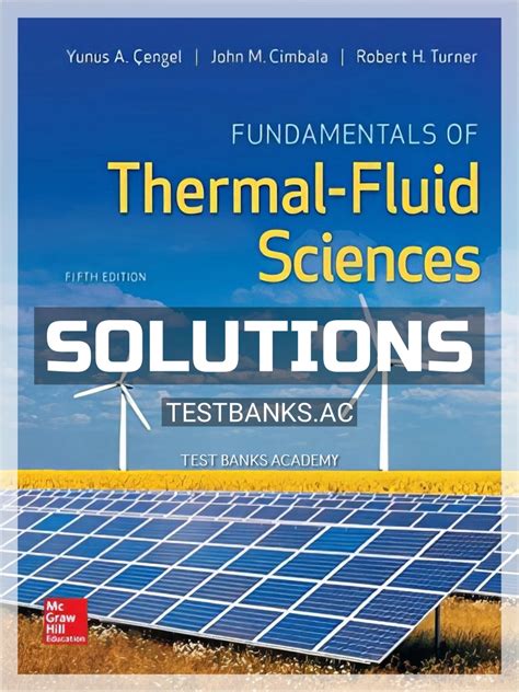 Fundamentals Of Thermal Fluid Sciences 3rd Edition Solutions Epub