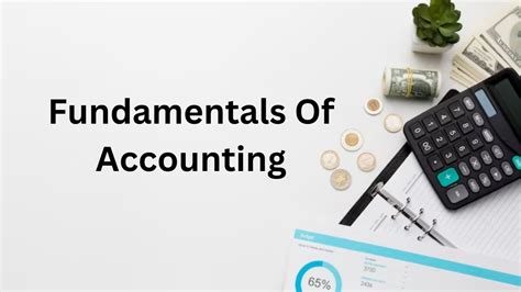 Fundamentals of Accounting: