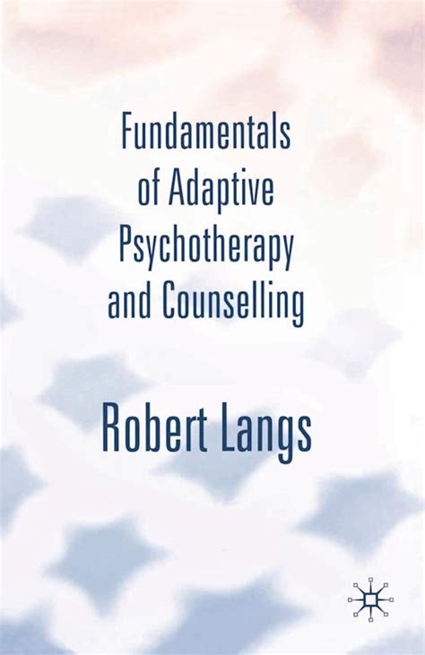 Fundamentals of Adaptive Psychotherapy and Counselling PDF