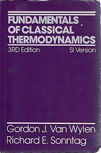 Fundamentals of Classical Thermodynamics Ebook PDF