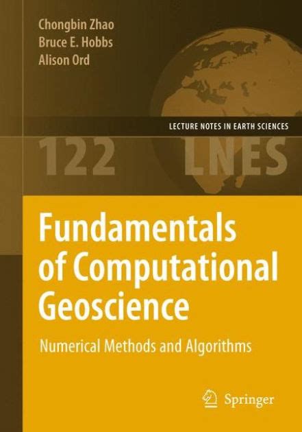 Fundamentals of Computational Geoscience Numerical Methods and Algorithms 1st Edition Doc