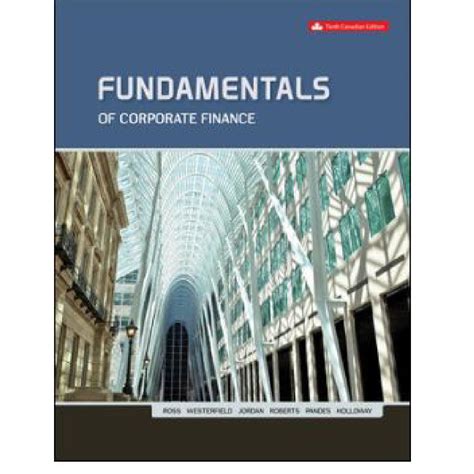 Fundamentals of Corporate Finance 10th Edition Kindle Editon