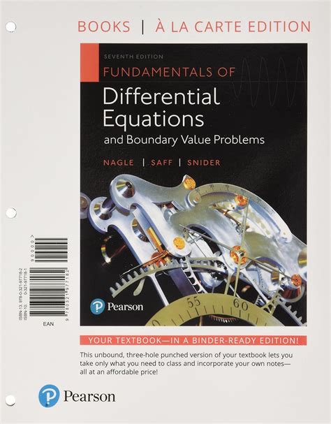 Fundamentals of Differential Equations and Boundary Value Problems PDF