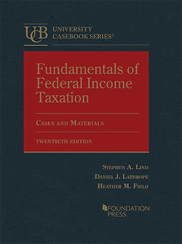 Fundamentals of Federal Income Taxation Cases and Materials - Thirteenth Edition - Manual for Teachers Ebook Reader