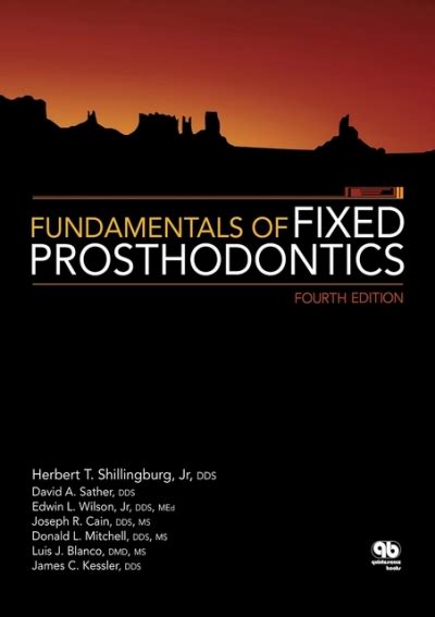 Fundamentals of Fixed Prosthodontics pdf Kindle Editon