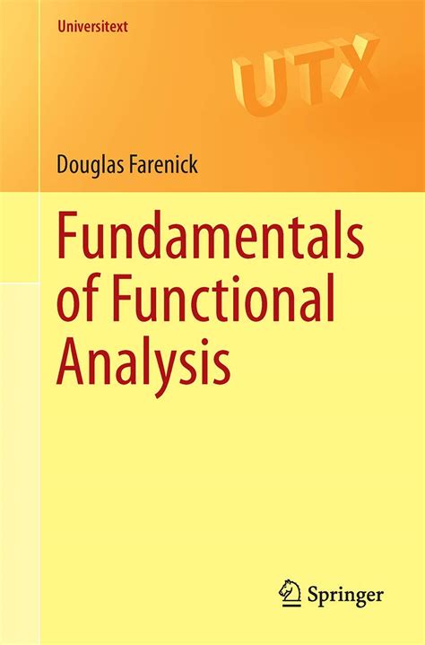 Fundamentals of Functional Analysis 1st Edition Epub