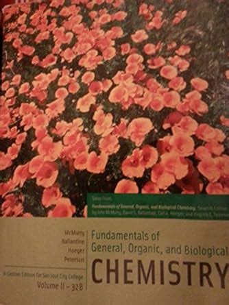 Fundamentals of Organic and Biological Chemistry Volume II 4th Edition Epub