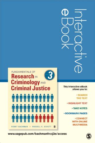 Fundamentals of Research in Criminology and Criminal Justice Interactive eBook Reader