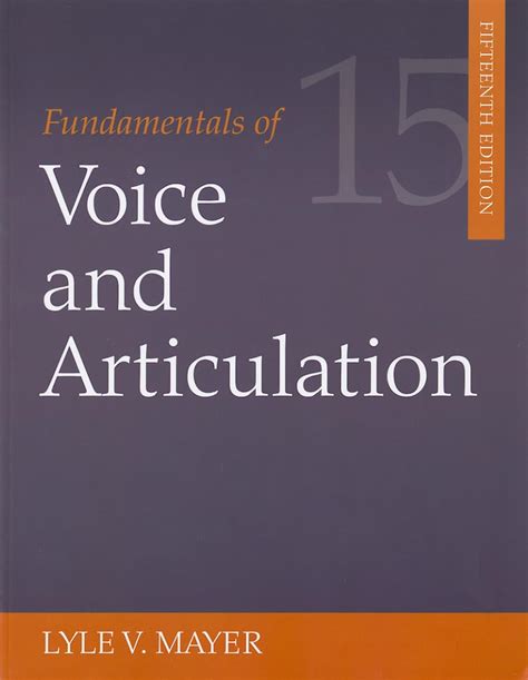 Fundamentals of Voice and Articulation PDF