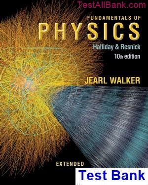 Fundamentals of physics 10th edition test bank Ebook Reader