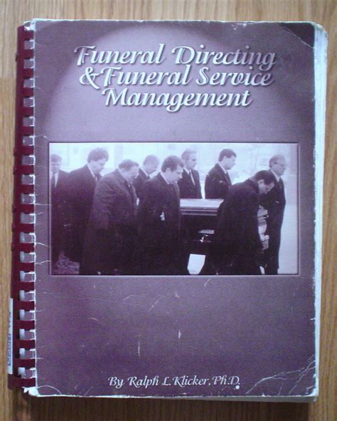 Funeral Directing Program