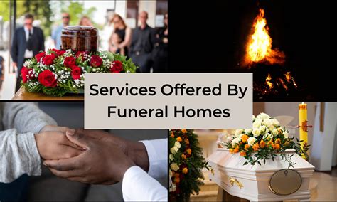 Funeral Home Services Offered
