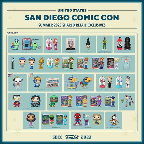 Funko Exclusives at Comic Con 2023