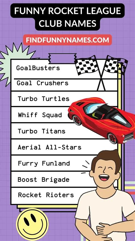 Funniest Rocket League Team Names That Will Make You LOL