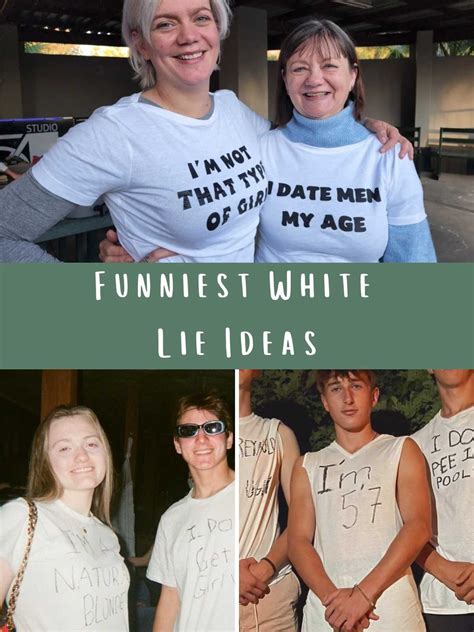 Funniest White Lies Shirts: The Perfect Way to Get a Laugh