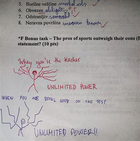 Funny Exam Answers Reader