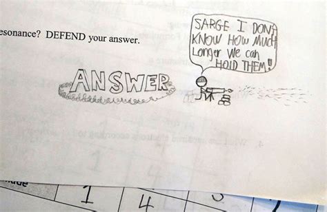 Funny Exam Answers Tumblr Reader