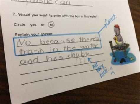 Funny Kids Answers To Questions Reader