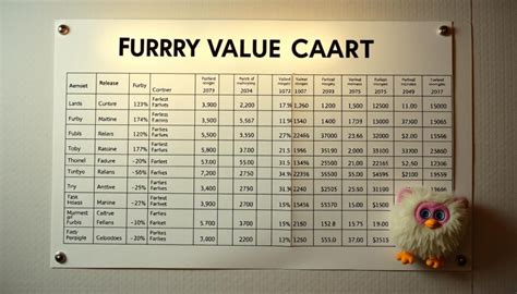 Furby Value Chart