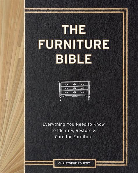 Furniture Bible Everything Identify Restore Epub