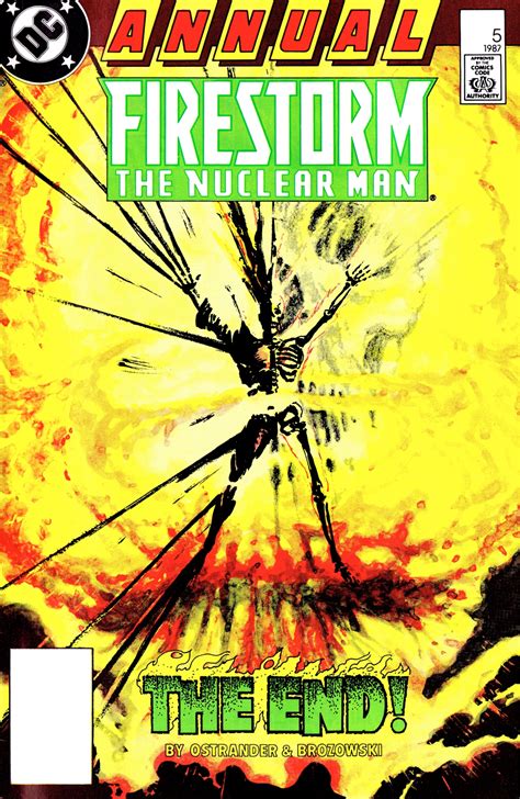 Fury of Firestorm The Nuclear Man Annual 5 1987 Doc