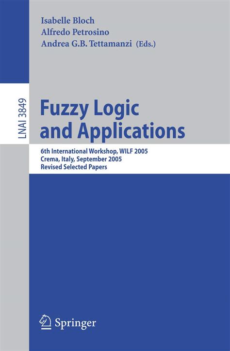 Fuzzy Logic and Applications 6th International Workshop PDF