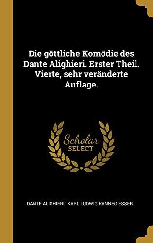Göttliche Komödie Erster Theil German Edition Kindle Editon