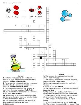 G Stoichiometry Crossword Answers Doc