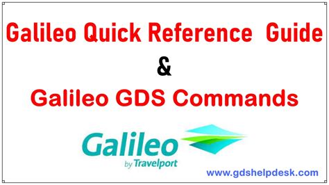 GALILEO GDS MANUAL Ebook Reader
