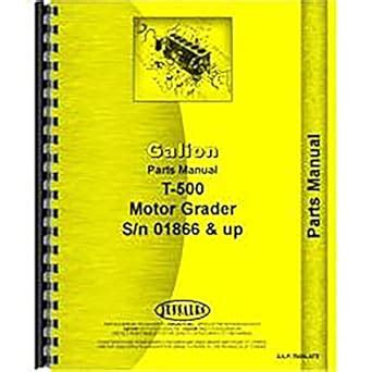 GALION T500 MANUAL Ebook Epub