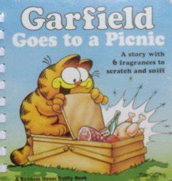 GARFIELD GOES TO A PICNIC Random House Sniffy Book Reader