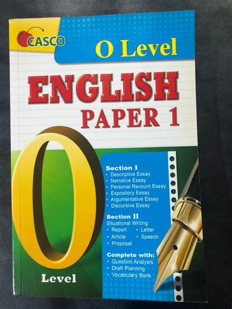 GCE O Level English Paper 1 2025: Comprehensive Guide with 4 Insightful Tips