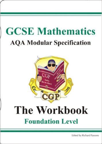 GCSE Maths AQA Modular Specification Foundation Workbook PDF