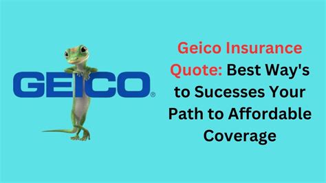 GEICO Insurance Quote Renters: Protect Your Belongings with Affordable Coverage