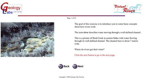 GEOLOGY LABS ONLINE VIRTUAL RIVER FLOODING ANSWERS Ebook Epub