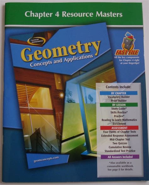 GEOMETRY CONCEPTS AND APPLICATIONS CHAPTER RESOURCE MASTERS Ebook Reader