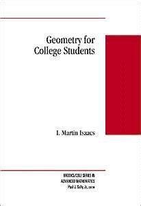 GEOMETRY FOR COLLEGE STUDENTS ISAACS SOLUTIONS MANUAL Ebook Epub