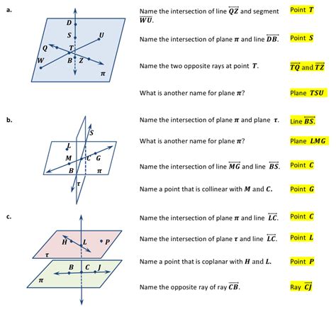 GEOMETRY PLANE AND SIMPLE ANSWER KEY RIDDLES Ebook Doc