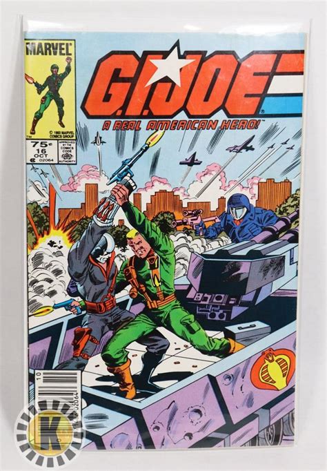 GI JOE 16 marvel comics 1983 1st first print gi Doc