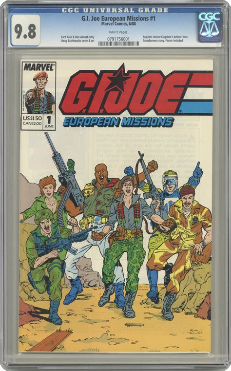 GI JOE European Missions 13 marvel comics 1988 1st print gi Kindle Editon