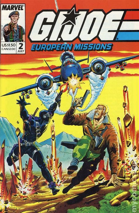 GI JOE European Missions 8 marvel comics 1988 1st print gi PDF