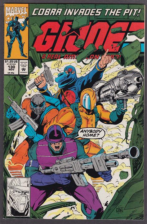 GIJoe 130 marvel comics 1992 1st print gi Kindle Editon