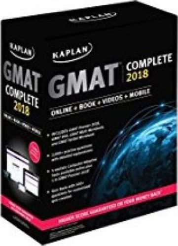 GMAT Complete 2018 The Ultimate in Comprehensive Self-Study for GMAT Kaplan Test Prep Reader