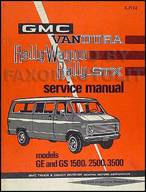 GMC VANDURA 2500 REPAIR MANUAL Ebook Reader