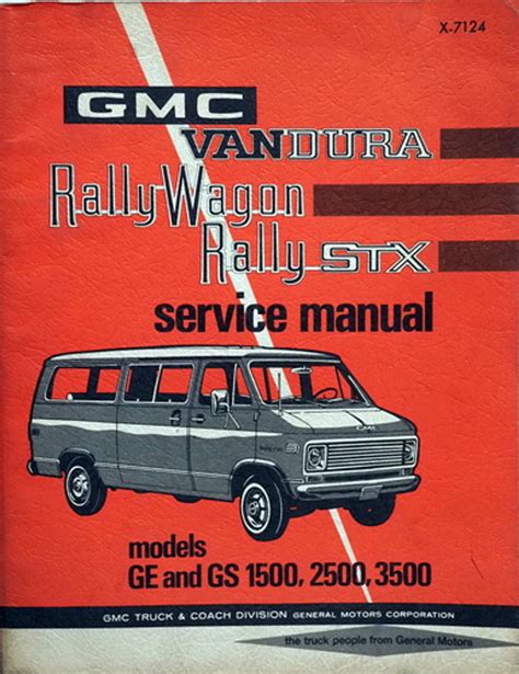 GMC VANDURA REPAIR MANUAL Ebook PDF