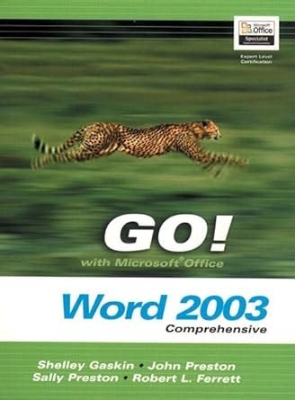 GO with MicrosoftOffice Word 2003-Comprehensive PDF