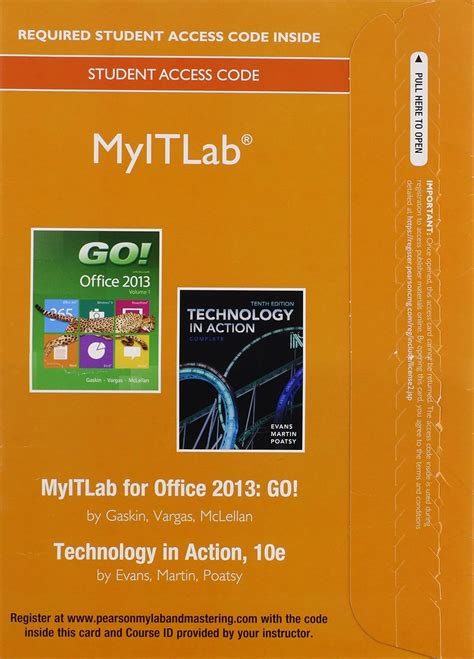 GO with Office 2013 Volume 1 Technology In Action Complete MyITLab with Pearson eText Access Card for Technology in Action GO with Windows 7 365 Home Premium Academic 180-Day Trial Epub