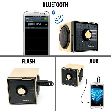 GOgroove Rechargeable Bluetooth Technology Removable Epub