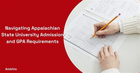 GPA Requirements for Appalachian State University: A Comprehensive Guide